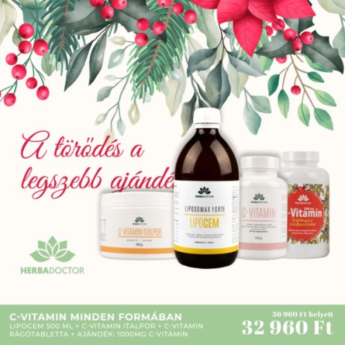 C-vitamin minden formában