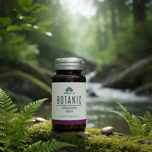 Botanic szőlőmag őrlemény kapszula