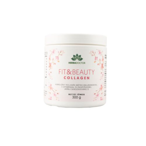 Fit & Beauty prémium hidrolizált kollagén mátrix japán cseresznye íz