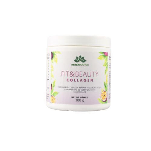 Fit & Beauty prémium hidrolizált kollagén mátrix maracuja íz