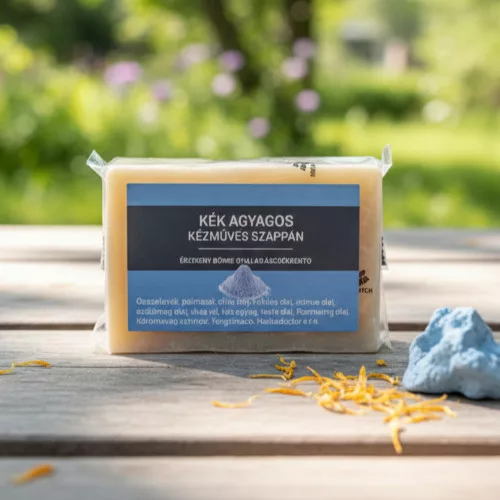 KÉK AGYAGOS kézműves szappan