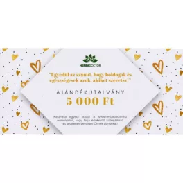 5.000 Ft-os ajándékutalvány (szíves)