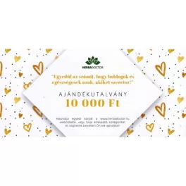 10.000 Ft-os ajándékutalvány (szíves)