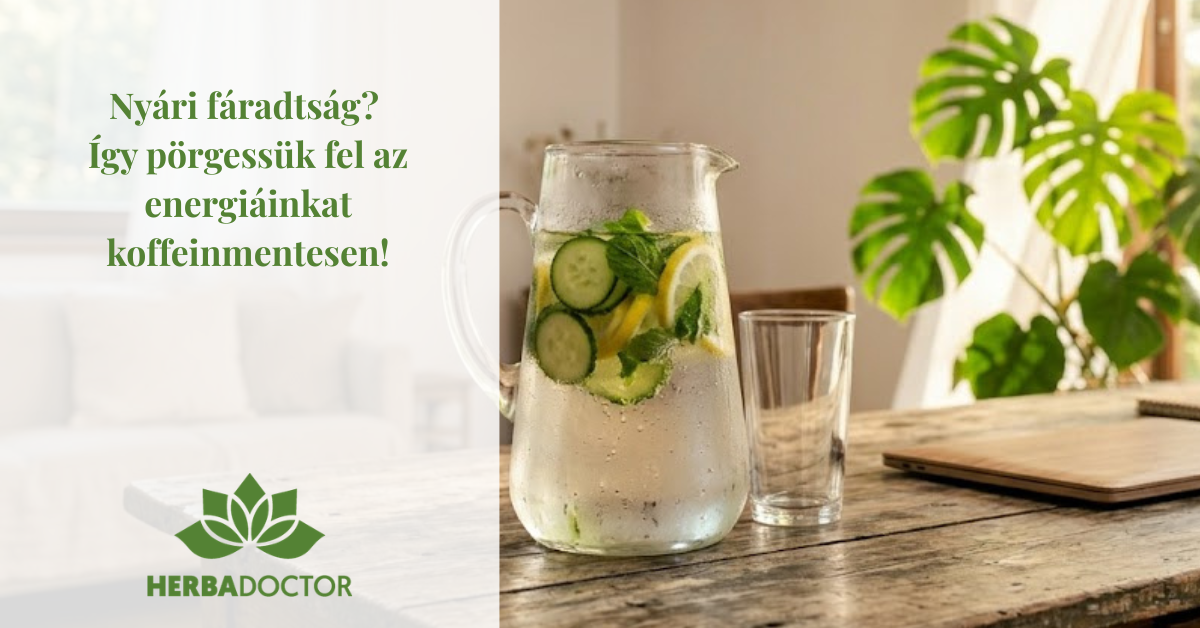 Nyári fáradtság? Így pörgessük fel az energiáinkat koffeinmentesen!