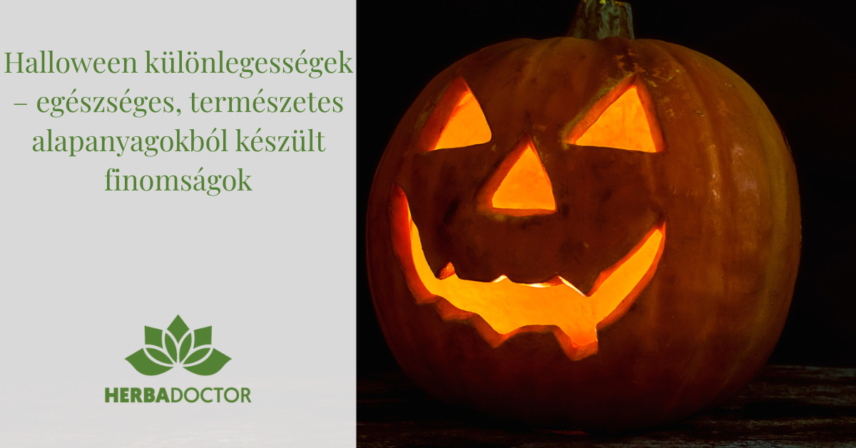 Halloween különlegességek – egészséges, természetes alapanyagokból készült finomságok