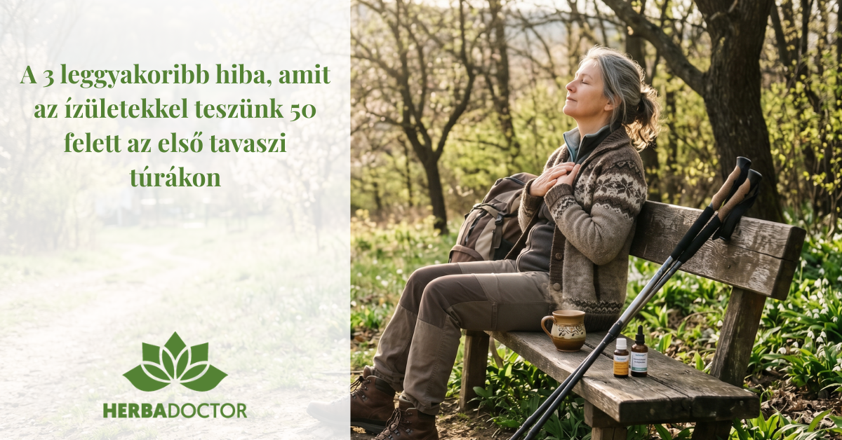 A 3 leggyakoribb hiba, amit az ízületekkel teszünk 50 felett az első tavaszi túrákon