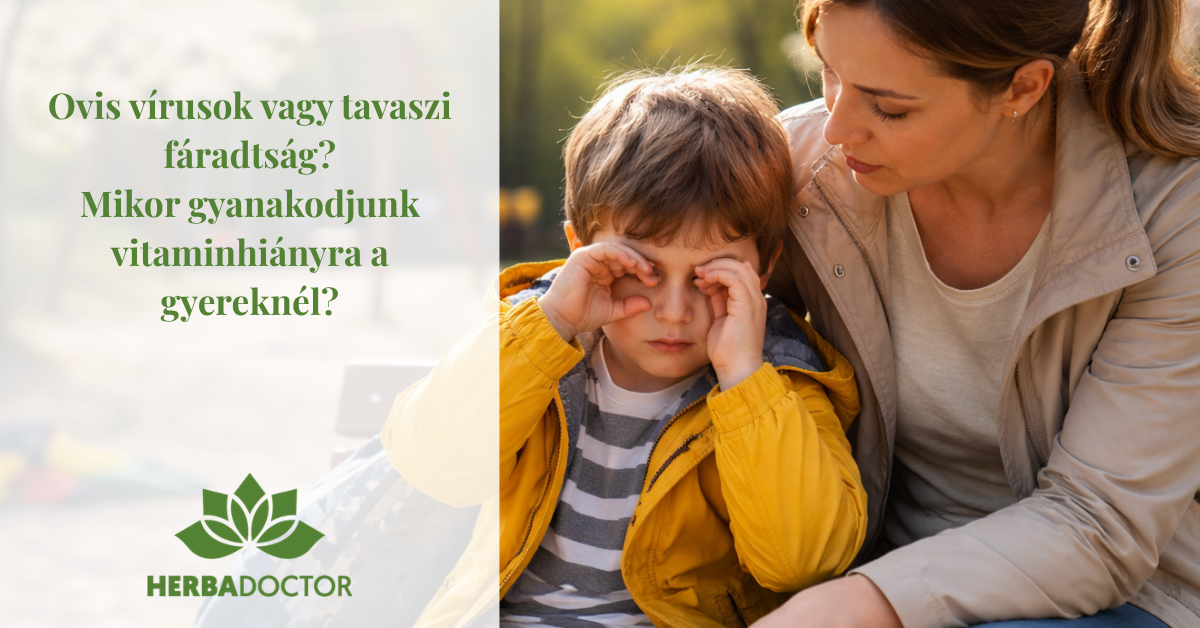 Ovis vírusok vagy tavaszi fáradtság? Mikor gyanakodjunk vitaminhiányra a gyereknél?