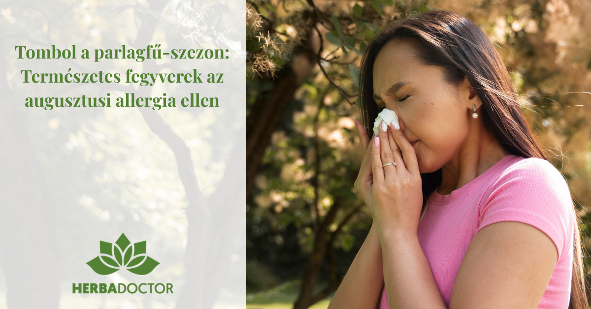 Tombol a parlagfű-szezon: Természetes fegyverek az augusztusi allergia ellen